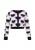 myMo ROCKS Gebreid vest  sering / zwart / wit