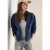 Cecil Dames Jas met capuchon in Blauw