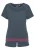 VIVANCE Korte pyjama  blauw / pink