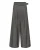 My Essential Wardrobe Bandplooibroek  donkergrijs / wit