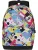 DISNEY Rugzak ‘100 Collage’  lichtblauw / geel / pink / zwart