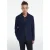 The Kooples Jacket Only Zig Zag Pattern Navy