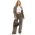 I Saw It First Denimhemd voor dames met vervaagde, gewassen look (Bruin)