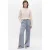 ZENGGI Crew Neck Wool Boucle Pullover Almond
