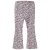 NAME IT MINI gebreide flared legging met sterren – lichtroze