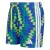 ADIDAS SPORTSWEAR Boardshorts  blauw / donkergeel / smaragd / wit