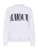 Kaffe Sweatshirt ‘KAMelody’  lichtgrijs / zwart