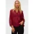 VERO MODA – VMTHURSDAY 3/4 V-NECK SHIRT WVN – Dames – Blouses
