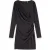 Scotch & Soda Draped Long Sleeve Dress Evening Black