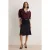 TRENDYOLMİLLA Dames Zwart Effen Midi Zeemeermin Rokken