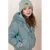 NONO reversible faux fur winterjas – groen