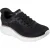 Skechers BOBS Sport Squad Chaos Textiel Dames Zwart/Goud Standaard Sneakers