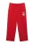 Pull&Bear Broek ‘VARSITY STWD’  rood / offwhite
