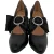 Gucci Elaisa pumps met strikdetail en kristallen versiering in zwart leer