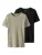 TWO SOON Shirt  kaki / zwart
