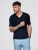 Ombre Shirt  donkerblauw