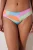 Geometrische Mid-waist Hipster Bikini Slip