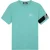 Malelions Men Captain T-Shirt | Bright Blue/Black