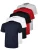 Kruze | Dames Crew Neck T-Shirts (5-pack) – Grijs/Zwart/Marineblauw/Wit/Rood