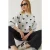 Hartpatroon Crewneck Relaxed Fit Trui