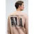 Sweatshirt met ronde hals en print