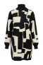 OBJECT jurk met col gebreid