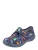 BECK Huisschoenen ‘Dinosaurier’  blauw / oranje / zwart