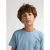 Petrol Industries T-shirt met backprint blauw