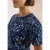 Cecil Dames Shirt met ronde hals en opdruk in Blauw