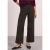 Wide Leg broek met opgestikte zakken