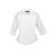 Premier Dames/Dames Poplin 3/4 Mouw Shirt (Wit)