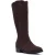 Hush Puppies Isabella Lange Suède Dames Chocolade Winter Knie Hoge Laarzen