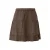 Mini flared jurk met ruffles in chiffon vrouw QS