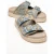Milana Leer Double‑Strap Sandaal (Women)