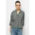 Rimpelige Mandarijnkraag Blouse