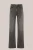 Blue Ridge – Dames high rise wide leg jeans – High waist – Donkergrijs – Katoen –
