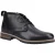 Hush Puppies Ricky Leren Zwarte Enkellaarzen Voor Heren
