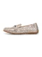 Floris van Bommel Mocassins ‘Sitti’  greige / zilver