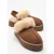 Olessa Leren Bont Pantoffel
