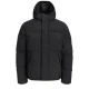 JACK & JONES ESSENTIALS quilted pufferjas – zwart
