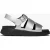 Fitflop Gen-ff Tumbled Dames Enkelsandaal met Bandje Zilver