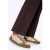 Wittchen Suède Sneakers voor Dames met Contrasterende Bruine en Beige Elementen