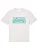 Watapparel Shirt ‘Bonne Chance’  turquoise / grijs gemêleerd