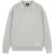 Malelions Junior Knitted Script Polo | Grey Melange