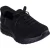Skechers Graceful First Blush Textiel Dames Zwarte Sneakers