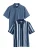 Next Shirt  navy / opaal / lichtblauw / wit