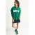 Achter Gedrukt Lange Mouw Rits Kraag Sweatshirt