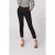 Morgan cropped slim fit broek zwart