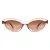 Guess Cat Eye Vrouwen Glimmend Roze Bruin Gradiënt GO00070