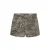 VERO MODA denim regular waist short met panterprint